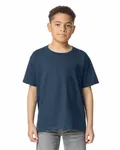 Gildan Youth - T-shirt en coton épais Crépuscule bleu