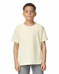 Gildan Youth - T-shirt en coton épais Blanc cassé