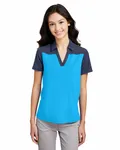CORE365 Ladies' Fusion ChromaSoft Colorblock Polo ELC BL