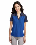 CORE365 Ladies' Fusion ChromaSoft Colorblock Polo TRU ROYL