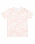 T-shirt en jersey fin de LAT pour hommes TEINTURE POUR CRAVATE ROSE