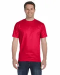 Gildan 50/50 T-Shirt für Erwachsene SCHARLACHROT