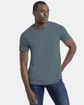Next Level Apparel T-Shirt unisexe à col ras du cou CVC HTHR BLEU ARDOISE