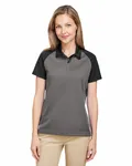 Polo Command Snag-Protection Colorblock da donna della Team 365 SPRT GRAPHT