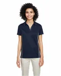 Harriton Ladies' Flash Snag Protection Plus IL Colorblock Polo DK NAVY