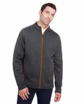 North End Men's Flux 2.0 Full-Zip Jacket BLK HTH