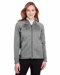 North End Ladies Flux 2.0 Full-Zip Jacket LT HTHR