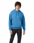 Unisex Garment Dyed Hooded Sweatshirt DELICATE BLUE