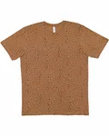 Youth Fine Jersey T-Shirt Brown Leopard
