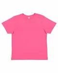 Youth Fine Jersey T-Shirt Hot Pink