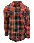 Men's Perfect Flannel Work Shirt FIRE RED
