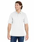 Polo da uomo Market Snag Protect Mesh BIANCO