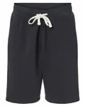 Unisex Triblend Fleece Short Black Solid