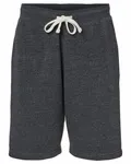 Unisex Triblend Fleece Short Black Triblend