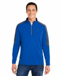 Men's Market Snag Protect Mesh Colorblock Quarter-Zip TRU ROYAL