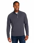 Origin Performance Pique Quarter-Zip für Männer Kohlenstoff