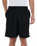 Pantaloncino adulto in rete con tasche NERO