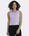 Ladies' Festival Cropped Tank Lavendel