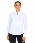 You-V Quarter-Zip da donna RAGGIO BIANCO