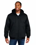 Men's Tall ClimaBloc® Heavyweight Hooded Full-Zip Jacket BLACK