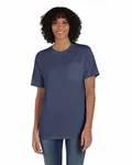 Unisex Garment-Dyed T-Shirt with Pocket Anchor Slate