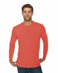 Unisex Heavyweight Long-Sleeve T-Shirt Paprika