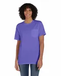 Unisex Garment-Dyed T-Shirt with Pocket Lavender