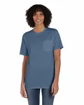 Unisex Garment-Dyed T-Shirt with Pocket Saltwater