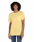 Unisex Garment-Dyed T-Shirt with Pocket Summer Squash
