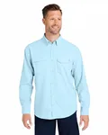 Tide Point Langarm-Shirt für Männer Kristallblau