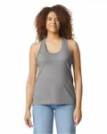 Débardeur à dos nu Softstyle CVC pour dames Ciment