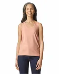 Débardeur à dos nu Softstyle CVC pour dames Rose poussiéreuse