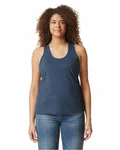 Débardeur à dos nu Softstyle CVC pour dames Brume marine