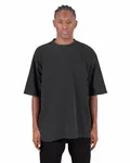 Adult Garment-Dyed Drop-Shoulder T-Shirt SHADOW