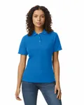 Ladies' Softstyle Double Pique Polo ROYAL