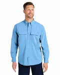 Camicia a maniche lunghe Creekbed da uomo MAROLINA BLU