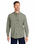 Camicia a maniche lunghe Creekbed da uomo Muschio