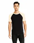Maglietta Raglan unisex a maniche corte Naturale