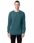 Langärmeliges Unisex-T-Shirt mit Garment-Dyed-Verfahren Kaktus