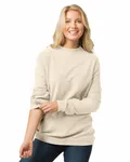 DamenRallye Cordstrickpullover Crew Natürlich