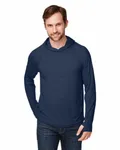 Unisex JAQ Stretch Performance Hooded T-Shirt Classic Navy