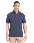 Cloud Lightweight Polo Brookline Stripe für Herren Klassisch Marine
