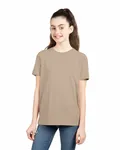 Next Level Apparel Ragazzi Giovani Cotone Equipaggio TAN