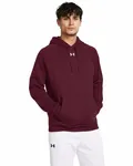 Men's Rival Fleece Hooded Sweatshirt Maroon