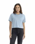 Next Level Apparel - T-shirt coupe idéale pour dames Denim Stonewash