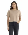 Next Level Apparel - T-shirt coupe idéale pour dames TAN