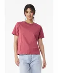 Maglietta da Donna da 170 g, Peso Elevato ROSSO VINTAGE