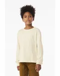Jugend 170 g Heavyweight Long Sleeve T-Shirt Natürlich