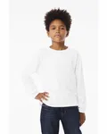 Jugend 170 g Heavyweight Long Sleeve T-Shirt WEISS