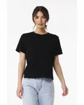 Maglietta da Donna da 170 g, Peso Elevato NERO